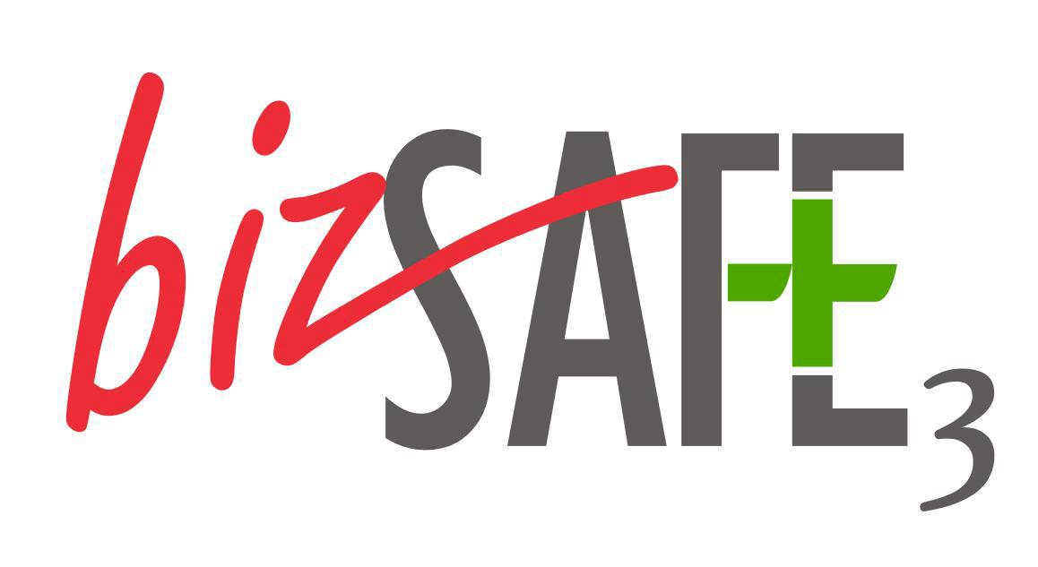 bizSAFE Level 3 certification badge